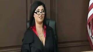 Big boobs mature in sexy uniform, unforgettably hot!