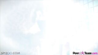 Beautiful Alison Tyler plays with her pussy in a steamy solo scene