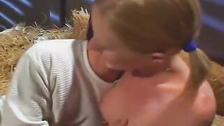 A girl for a long time joked with her brother to fuck
