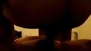 A woman with a sagging belly after childbirth gets fucked by FMM in an intense threesome