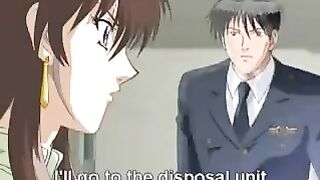 Hentai girl with big eyes knows how to please