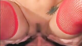 A chick in linen stockings sat on her face, showcasing a bold BDSM twist