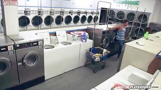 A guy screwed Dillion Harper in the laundry room - Eporn