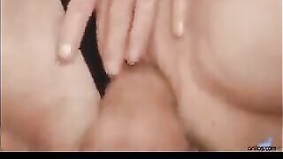 Hot mature women are sucking young guys’ cocks in this video