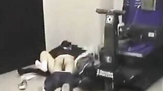 A man with his pants down fucked his girlfriend in the ass - 2022