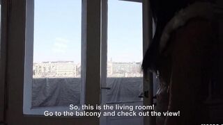 The tourist girl paid for housing with her body