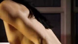 A pair is fucking on the couch in the club without any restrictions