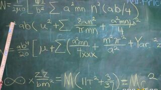 A teacher has sex with his student on the table