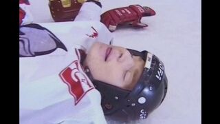 A fan gave the hockey player anal sex during the break