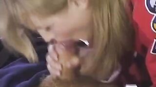 A fan gave the hockey player anal sex during the break