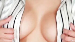 I love my big natural tits and I want to show them off