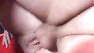 Rough sex with a girl with tied hands is barely possible