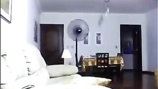 In the evening, as always, they decided to get intimate on the couch