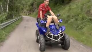 They arranged sex in very interesting places, a thrilling outdoor escapade!
