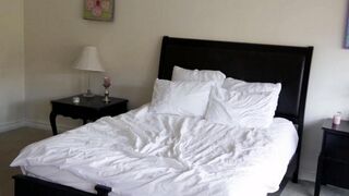 The first experience of intimate sex with a girl for a young blonde