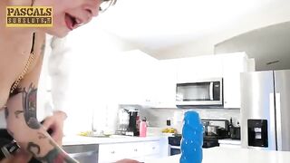 A girl with a nice ass fucks well with her tight pussy
