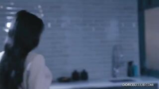 A beautiful woman has sex with a stranger while her husband films