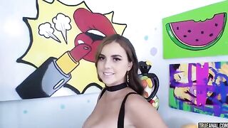 I don't lick your ass, I lubricate it! - amazing cum shot