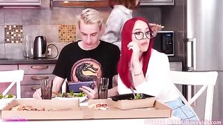 The girl has an amazing and extremely hot boiling point