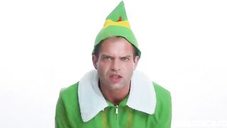 The guy let in an elf girl into his house