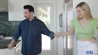 A dad checks if his daughter is a sorority slut