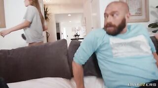 A man came home and found his GF being fucked by someone