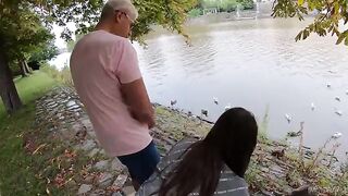 Duck feeding with beaver and creampie action for Serina Gomez – Part 1