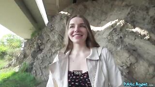 Met a shy girl and fucked her outdoors for money