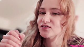 A stepfather is teaching his stepdaughter a very good lesson