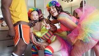 Fantasy about free use comes to life with hot women ready for action