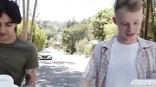 Lil Humper Gang got banged by steaming-hot mature with huge boobs