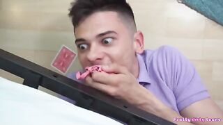 Horny college girls masturbate with their dirty panties, showcasing youthful passion