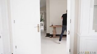 A blonde is fucking with her friend on camera