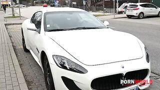 Bitchy gold digger Alyssa Bounty gets pranked into a wild threesome