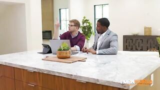 Tall and busty Bella Rolland cheats on her husband with a BBC lover