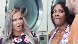 A visit to the laundry room turned out to be not just about laundry