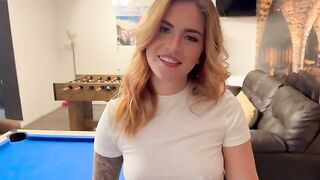 I played pool and had sex with a real amateur