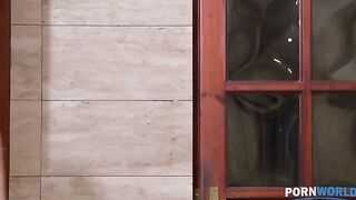 A lonely friend got fucked by a busty escort, Scarlett Jones