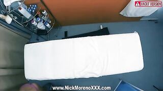 A massage man with a cock fucked a 19-year-old girl