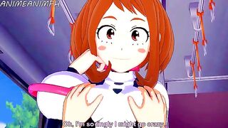 Ochaco Uraraka is WAY TOO HORNY for Deku - Two Is Better Than One DUB