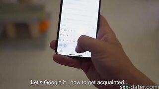 Girl from a dating site gets fucked on the first date