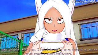 Mirko from My Hero Academia gets a wild hentai treatment