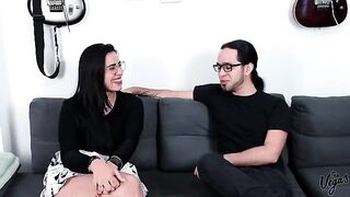 Kylei's first porn video with The Vegas team