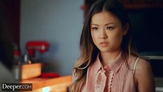 Asian hottie Lulu Chu experiences hardcore sex alongside Gianna Dior in a steamy threesome