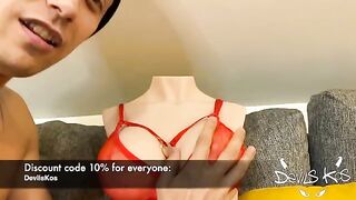 Sex casting with the stunning sex doll Aurora from Tantaly