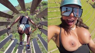 An adventurous journey with a hot Latina and her impressive assets