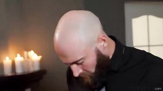 The blowjob should be as gentle as possible. Come quietly