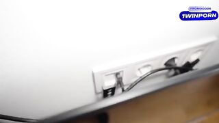 A sex-obsessed wife cheats on her hubby with the handyman