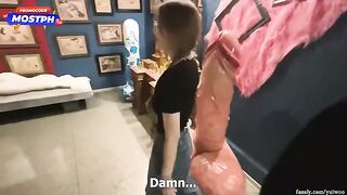 I seduced a modest student who loves well-endowed guys