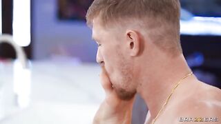 You fuck and don't get distracted, especially by eyes